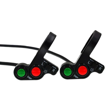 3 In 1 Motorcycle Switch Scooter Quad Light Turn Signal Electric Bike Horn ON/OFF Button for 22mm Dia Handlebars Accessories
3 In 1 Motorcycle Switch Scooter Quad Light Turn Signal Electric Bike Horn ON/OFF Button for 22mm Dia Handlebars Accessories