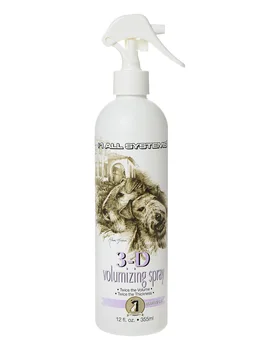 # 1 ALL SYSTEMS # 1 ALL SYSTEMS 3D VOLUMIZING spray to increase hair volume for dogs and cats
# 1 ALL SYSTEMS # 1 ALL SYSTEMS 3D VOLUMIZING spray to increase hair volume for dogs and cats