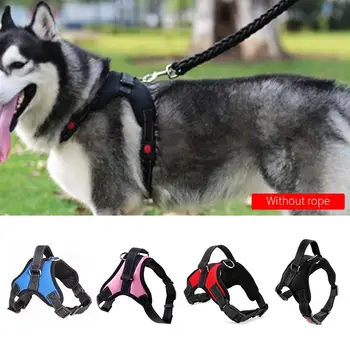 Dog Collar Harness Reflective Breathable Adjustable Pet Harness For Large Dog Vest Custom Patch Outdoor Walking Dog Supplies
Dog Collar Harness Reflective Breathable Adjustable Pet Harness For Large Dog Vest Custom Patch Outdoor Walking Dog Supplies