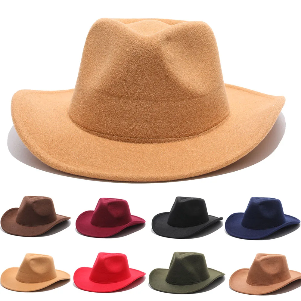 2021 fedoras hats for women men caps wide brim winter women Cowboy hat panama for man felted hats
2021 fedoras hats for women men caps wide brim winter women Cowboy hat panama for man felted hats
