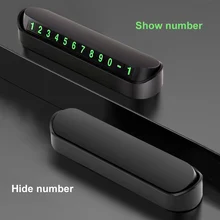 Metal Car Temporary Parking Card Magnetic Luminous Phone Number Hidden Telephone Number Plate Auto Park Stop Auto Accessories
Metal Car Temporary Parking Card Magnetic Luminous Phone Number Hidden Telephone Number Plate Auto Park Stop Auto Accessories