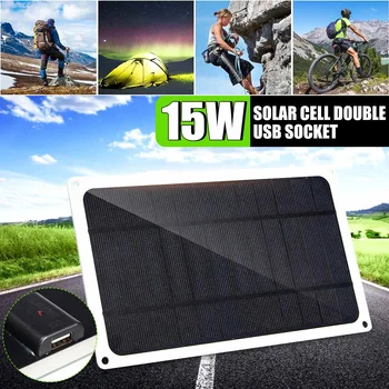 15W 5V 3A Solar Panel Phone MP3PAD USB5V Charger Solar Power Charger Panel Waterproof for Phone Battery Charger 5V USB Output
15W 5V 3A Solar Panel Phone MP3PAD USB5V Charger Solar Power Charger Panel Waterproof for Phone Battery Charger 5V USB Output