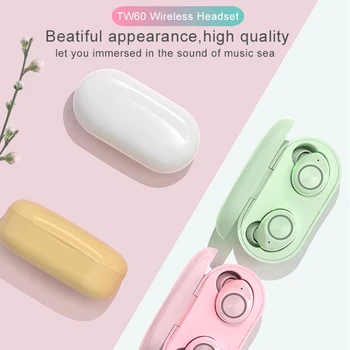 TWS 60 Wireless Bluetooth 5.0 Touch Earphone Earbuds with Charging Box Mic For Ip8,9,X Android Xiaom huawe pods phone presale
TWS 60 Wireless Bluetooth 5.0 Touch Earphone Earbuds with Charging Box Mic For Ip8,9,X Android Xiaom huawe pods phone presale