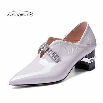 New Shallow Women Pumps Genuine Leather High Heels Office Dancing Shoes Woman Spring Autumn Lace Up Classic Shoes Steinmeier
New Shallow Women Pumps Genuine Leather High Heels Office Dancing Shoes Woman Spring Autumn Lace Up Classic Shoes Steinmeier