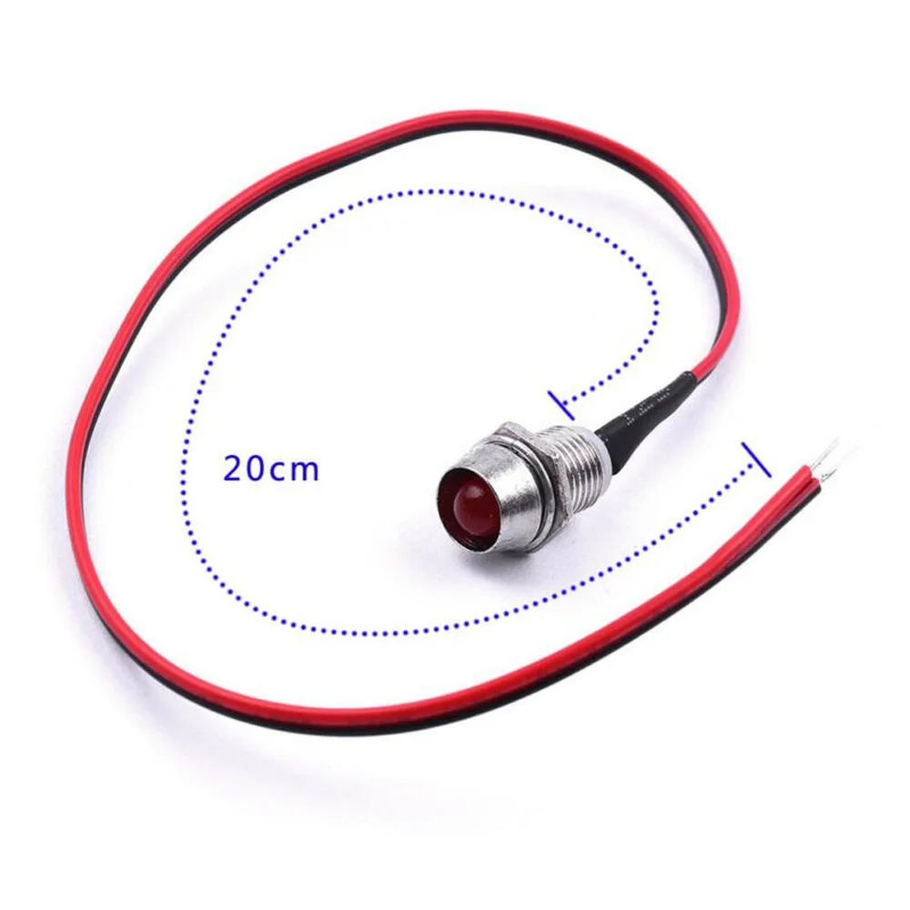 10pc 12V LED Indicator Light Front Back Left Right Compact Lamp Replacement Fit For Car Boat Dashboard Truck
10pc 12V LED Indicator Light Front Back Left Right Compact Lamp Replacement Fit For Car Boat Dashboard Truck