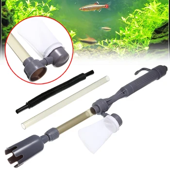 1PC Fish Tank Cleaner Electric Aquarium Water Change Gravel Cleaner Fish Tank Siphon Pump With Hose & Filter Bag Cleaner Tools
1PC Fish Tank Cleaner Electric Aquarium Water Change Gravel Cleaner Fish Tank Siphon Pump With Hose & Filter Bag Cleaner Tools