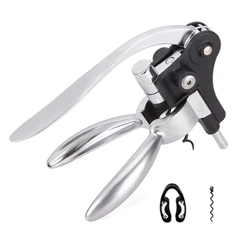 Rabbit Wine Bottle Opener Wine Bottle Opener Corkscrew Kit with Foil Cutter, and Extra Spiral (Professional Version)
Rabbit Wine Bottle Opener Wine Bottle Opener Corkscrew Kit with Foil Cutter, and Extra Spiral (Professional Version)