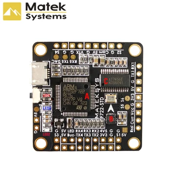 Matek Systems F722-STD STM32F722 F7 Flight Controller Built-in OSD BMP280 Barometer Blackbox for RC Drone
Matek Systems F722-STD STM32F722 F7 Flight Controller Built-in OSD BMP280 Barometer Blackbox for RC Drone