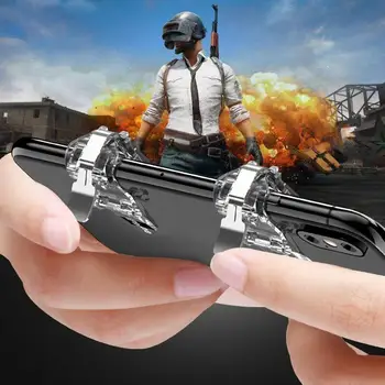 Gamepad Joystick for PUBG Shooter Controller Trigger Fire Button Key L1R1 Shooter Controller for PUBG Mobile Phone Game Pad
Gamepad Joystick for PUBG Shooter Controller Trigger Fire Button Key L1R1 Shooter Controller for PUBG Mobile Phone Game Pad