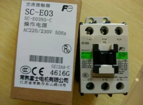 SC-E03 SC E03 220V Новый электрический магнитный контактор Fuji Бесплатная доставка # exp |
