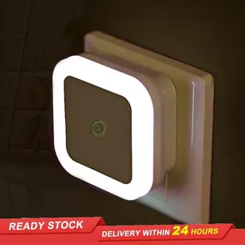 LED Night Light Mini Light Sensor Control 110V 220V EU US Plug Nightlight Lamp For Children Kids Living Room Bedroom Lighting
LED Night Light Mini Light Sensor Control 110V 220V EU US Plug Nightlight Lamp For Children Kids Living Room Bedroom Lighting