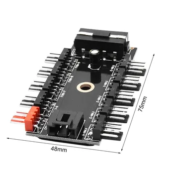 SATA Computer Fan Hub 4Pin PWM Hub PC Fan Large 4Pin Power Supply Splitter Adapter Support 10 Channels Fan Easy Installation
SATA Computer Fan Hub 4Pin PWM Hub PC Fan Large 4Pin Power Supply Splitter Adapter Support 10 Channels Fan Easy Installation