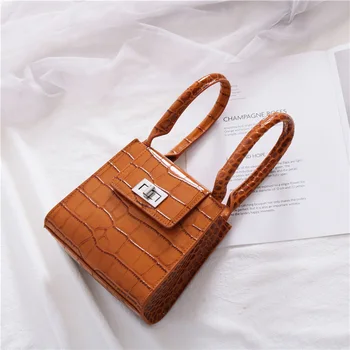 Non-mainstream Designer Package Paragraph 2020 Literature and Art Vintage Crocodile Pattern Bucket Cowhide Genuine Leather Fashi
Non-mainstream Designer Package Paragraph 2020 Literature and Art Vintage Crocodile Pattern Bucket Cowhide Genuine Leather Fashi