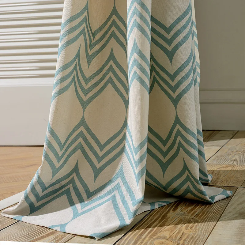 Modern Minimalist European Style Polyester Cotton Printed Shade Curtains for Living Dining Room Bedroom.
Modern Minimalist European Style Polyester Cotton Printed Shade Curtains for Living Dining Room Bedroom.