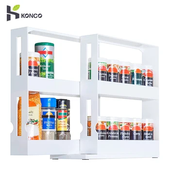Multi-function Rotating Storage Shelf Kitchen Spice Storage Rack for Kitchen Slide Cabinet Storage Rack Kitchen accessories
Multi-function Rotating Storage Shelf Kitchen Spice Storage Rack for Kitchen Slide Cabinet Storage Rack Kitchen accessories