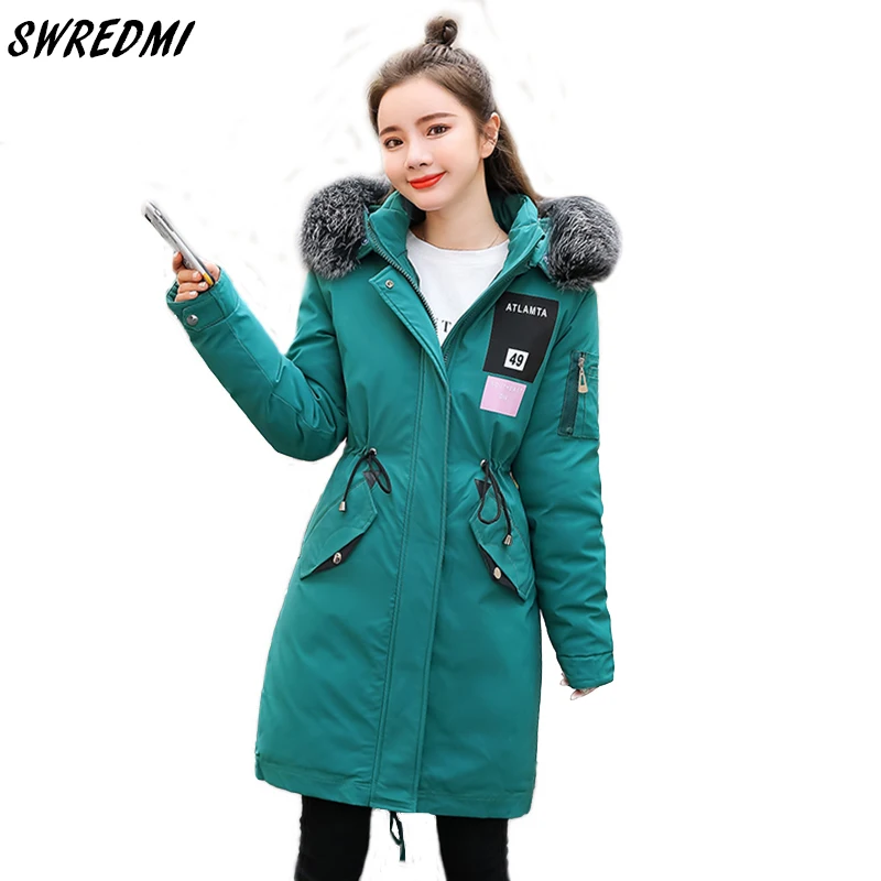 SWREDMI 2019 New Winter Jacket Women Plus Size M-4XL Long Parkas Fur With Hooded Female Jacket Thick Warm Winter Coats Women
SWREDMI 2019 New Winter Jacket Women Plus Size M-4XL Long Parkas Fur With Hooded Female Jacket Thick Warm Winter Coats Women