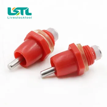 20 Pcs Spring-Type Chicken Waterer Nipple Drinkers With An Automatic Chicken Waterer Chicken Red Head Drinker
20 Pcs Spring-Type Chicken Waterer Nipple Drinkers With An Automatic Chicken Waterer Chicken Red Head Drinker