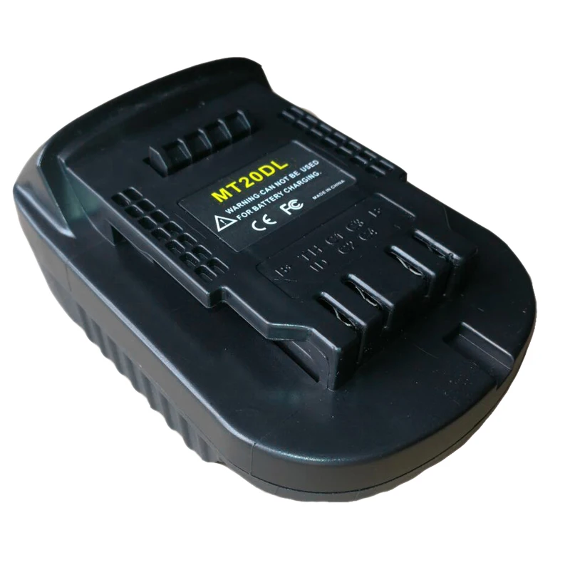 Mt20Dl Battery Adapter For Makita 18V Bl1830 Bl1860 Bl1815 Li-Ion Battery For Dewalt 18V 20V Dcb200 Li-Ion Battery
Mt20Dl Battery Adapter For Makita 18V Bl1830 Bl1860 Bl1815 Li-Ion Battery For Dewalt 18V 20V Dcb200 Li-Ion Battery