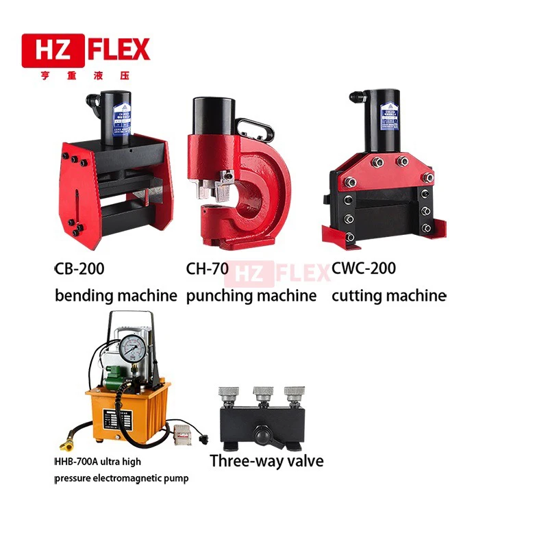 Portable bus processing machine hydraulic punching machine with single oil solenoid valve pump
Portable bus processing machine hydraulic punching machine with single oil solenoid valve pump