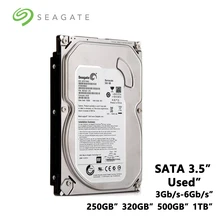 Seagate 250GB 320GB 500GB 1TB PC Desktop 3.5 "Internal SATA disco Rígido Mecânico 3Gb /s-6Gb/s 8MB HDD 5900-7200 RPM/32 MB de Buffer(China)