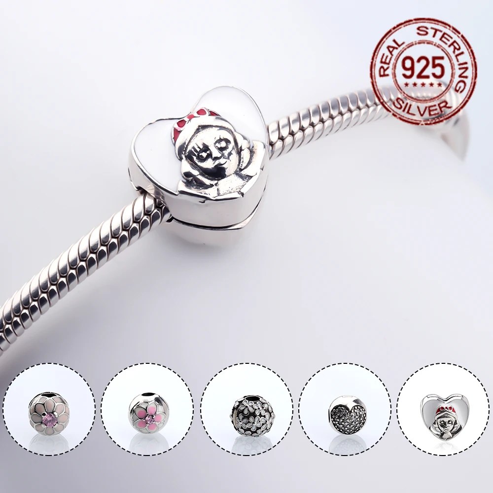 KAMAF sterling silver bracelet positioning buckle beads positioning buckle peach heart character positioning buckle
KAMAF sterling silver bracelet positioning buckle beads positioning buckle peach heart character positioning buckle