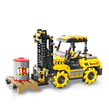 736Pcs Programmable Toys Phone Remote Control Self-designed Engineering Vehicle Mecanum Wheel Forklift Budilding Block Kit
736Pcs Programmable Toys Phone Remote Control Self-designed Engineering Vehicle Mecanum Wheel Forklift Budilding Block Kit