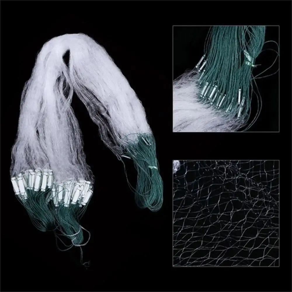 20M Fishing Mesh Trap Monofilament Gill Net Netting Tackle With Float Outdoor Fishing Net Mesh Nylon Accessories Float Trap
20M Fishing Mesh Trap Monofilament Gill Net Netting Tackle With Float Outdoor Fishing Net Mesh Nylon Accessories Float Trap