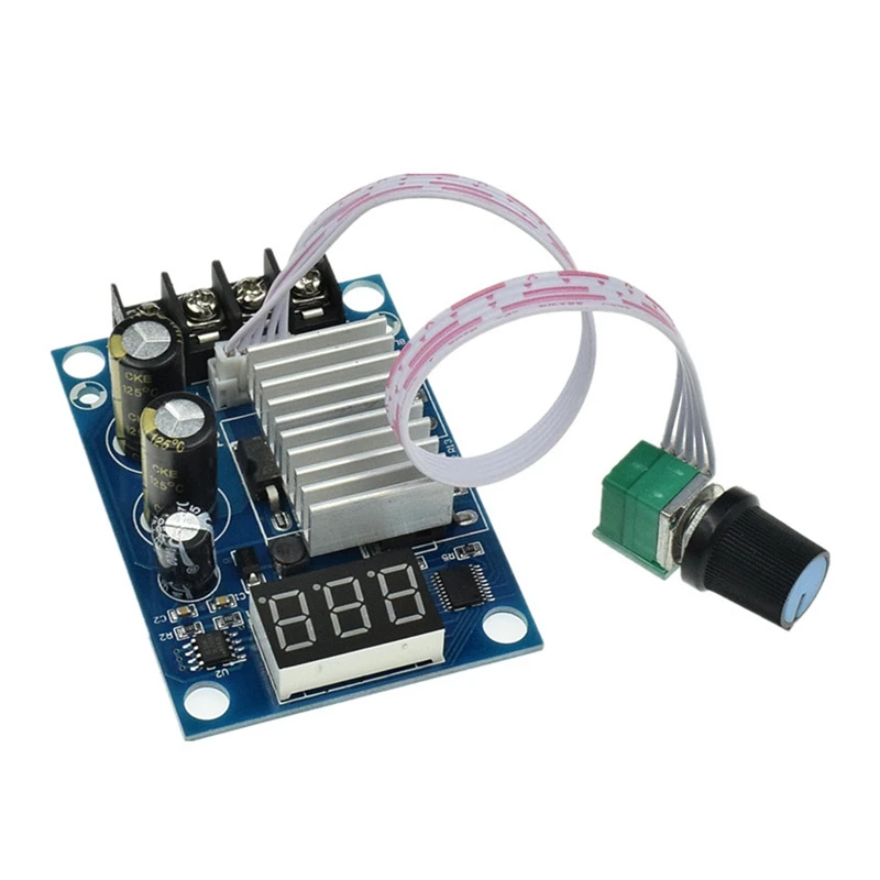 20A DC Motor Speed Controller DC12V-60V Motor Digital Display Motor Controller Stepless Speed Change Module PMW
20A DC Motor Speed Controller DC12V-60V Motor Digital Display Motor Controller Stepless Speed Change Module PMW