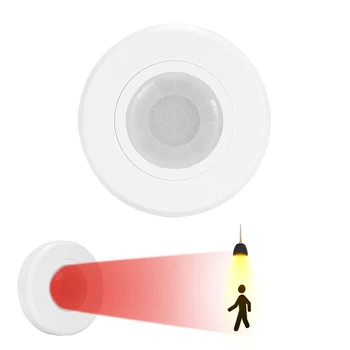 Hpme Badroom High Sensitivity 110-220v Ceiling 360 Degree Pir Body Infrared Induction Motion Sensor Light Switch Time Delay
Hpme Badroom High Sensitivity 110-220v Ceiling 360 Degree Pir Body Infrared Induction Motion Sensor Light Switch Time Delay