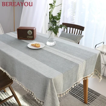 Nordic Table Cloths Cotton Linen Tassel Tablecloth Rectangular Restaurant decor Dustproof Table Covers Japanese-style tafelkleed
Nordic Table Cloths Cotton Linen Tassel Tablecloth Rectangular Restaurant decor Dustproof Table Covers Japanese-style tafelkleed