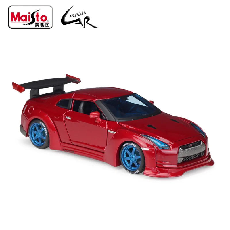 Maisto 1:24 Nissan GTR 2009 Red Metal Diecast Rally Scale Car Model Kit Display Collections Gift Toy
Maisto 1:24 Nissan GTR 2009 Red Metal Diecast Rally Scale Car Model Kit Display Collections Gift Toy