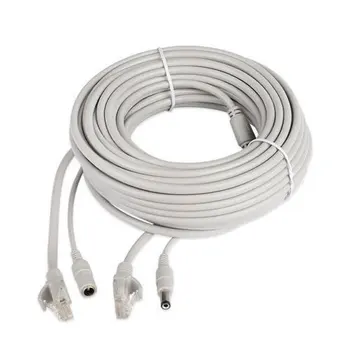 5m 10m 15m 20m 30m 50m CCTV Network Cable RJ45 CAT5/CAT-5e Cable + DC Power Extension CCTV network Ethernet Cable For IP Camera
5m 10m 15m 20m 30m 50m CCTV Network Cable RJ45 CAT5/CAT-5e Cable + DC Power Extension CCTV network Ethernet Cable For IP Camera