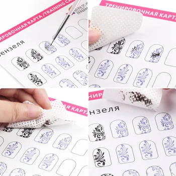 180Pcs/SetNail Art Practice Lines Drawing Painting Template Learning Book Manicure Salon Tools Nails Accessoires
180Pcs/SetNail Art Practice Lines Drawing Painting Template Learning Book Manicure Salon Tools Nails Accessoires