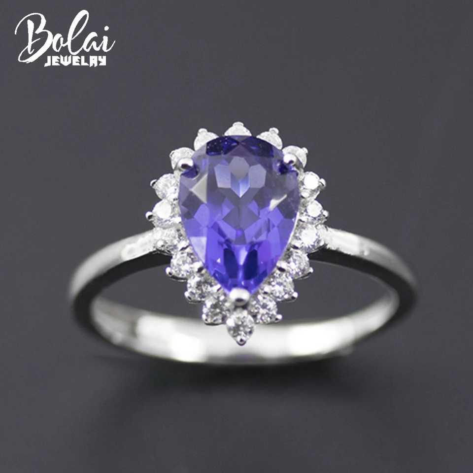 Bolai 3.0 carats tanzanite wedding ring solid 925 sterling silver created blue gemstone fine jewelry for women girlfriend gift
Bolai 3.0 carats tanzanite wedding ring solid 925 sterling silver created blue gemstone fine jewelry for women girlfriend gift