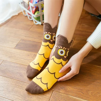 Cute Animal Print Comfortable Short Socks Girls Soft Anti-slip Sweat-absorbent Calf Length Socks Suit for Home Daily Office Wear
Cute Animal Print Comfortable Short Socks Girls Soft Anti-slip Sweat-absorbent Calf Length Socks Suit for Home Daily Office Wear