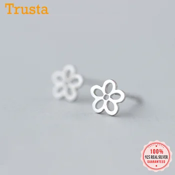 Trusta 2017 Newest 925 Sterling Silver Women's Jewelry Fashion Tiny 6mmX6mm Flower Stud Earrings Gift For Girls Kids Lady DS101
Trusta 2017 Newest 925 Sterling Silver Women's Jewelry Fashion Tiny 6mmX6mm Flower Stud Earrings Gift For Girls Kids Lady DS101