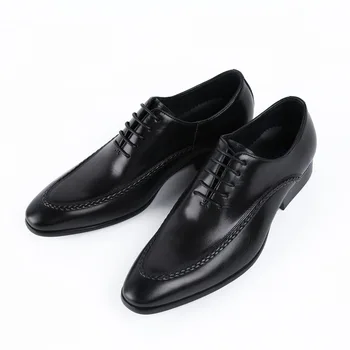 Men's Leather Shoes Business Formal Wear Leather Shoes Men's Large Size Cowhide Zapatos De Hombre Wedding Shoes Chaussure Homme
Men's Leather Shoes Business Formal Wear Leather Shoes Men's Large Size Cowhide Zapatos De Hombre Wedding Shoes Chaussure Homme