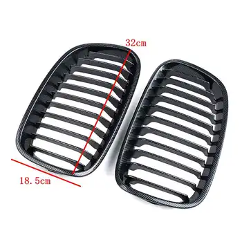 Hot 1 Pair Carbon Fiber Black ABS Front Bumper Kidney Grilles For BMW F20 F21 114i /116i /125i / 130i Hatchback 2011 2012 2013 2
Hot 1 Pair Carbon Fiber Black ABS Front Bumper Kidney Grilles For BMW F20 F21 114i /116i /125i / 130i Hatchback 2011 2012 2013 2