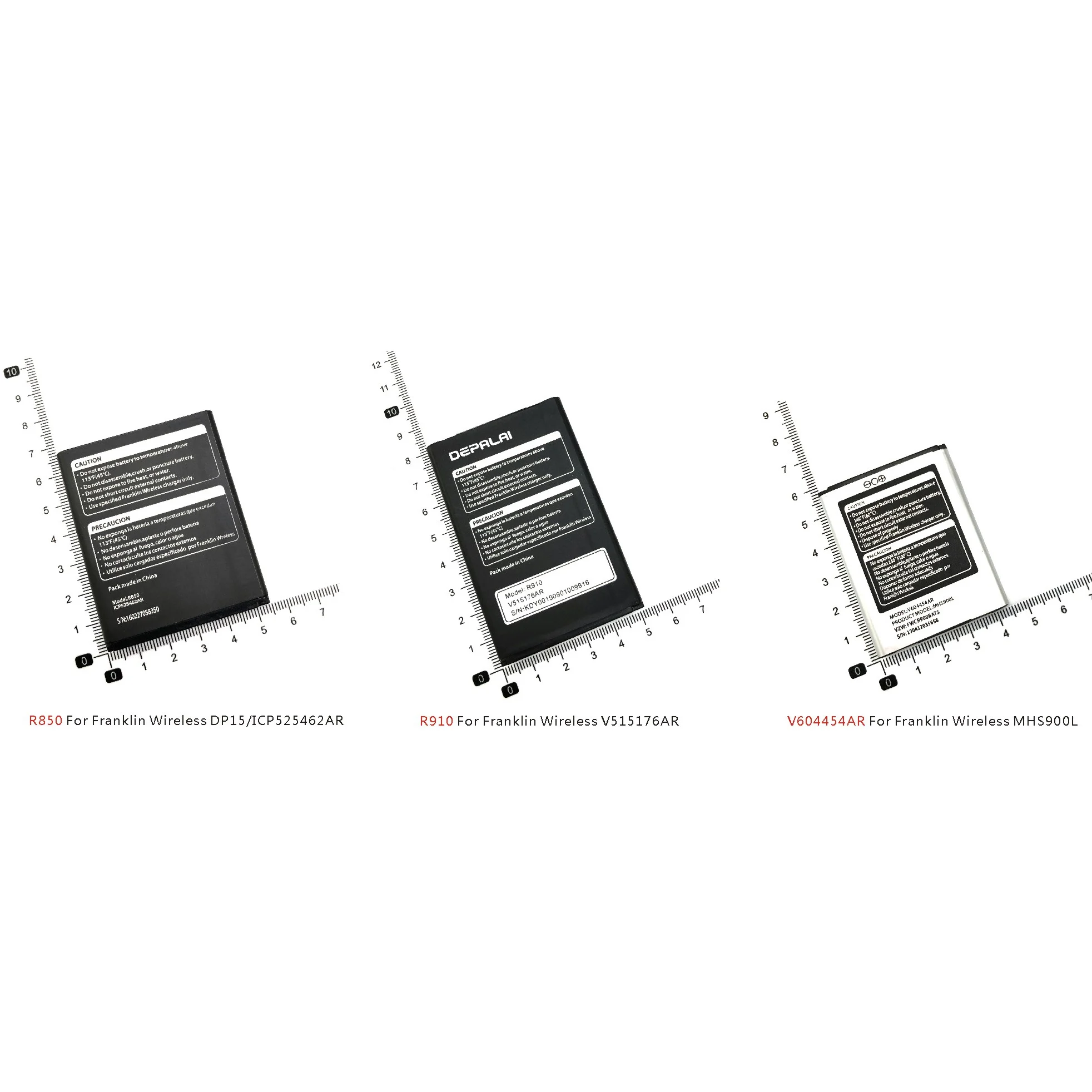 Battery, For Franklin Wireless R910, R850, V604454AR, R850, V515176AR, DP15, ICP525462AR, MHS900L, Verizon, Nord Jetpack
Battery, For Franklin Wireless R910, R850, V604454AR, R850, V515176AR, DP15, ICP525462AR, MHS900L, Verizon, Nord Jetpack