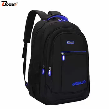 Teen Boys School Bags Waterproof Nylon Black 15.6 Inch Laptop Backpack Men Junior SchoolBag for Teenager Student Bookbag Large
Teen Boys School Bags Waterproof Nylon Black 15.6 Inch Laptop Backpack Men Junior SchoolBag for Teenager Student Bookbag Large