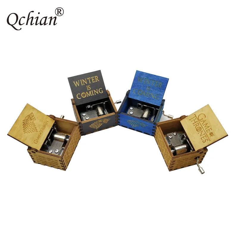 Game of Thrones Music Box Keychain DIY 18 Tone Music Box Key Chains Handmade Engraved Wooden Music Box
Game of Thrones Music Box Keychain DIY 18 Tone Music Box Key Chains Handmade Engraved Wooden Music Box