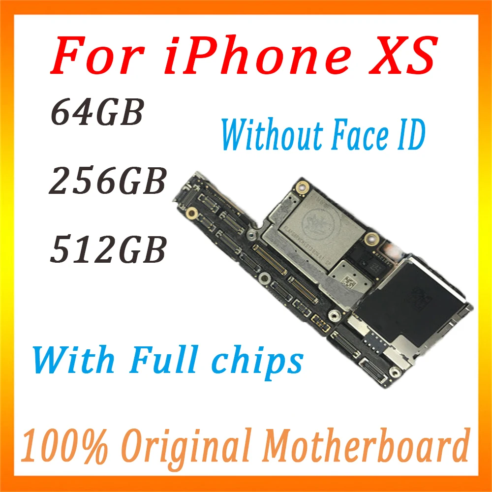 Factory logic board For iPhone XS motherboard with / without Face ID 100% Unlocked mainboard with full chips,No iCloud
Factory logic board For iPhone XS motherboard with / without Face ID 100% Unlocked mainboard with full chips,No iCloud