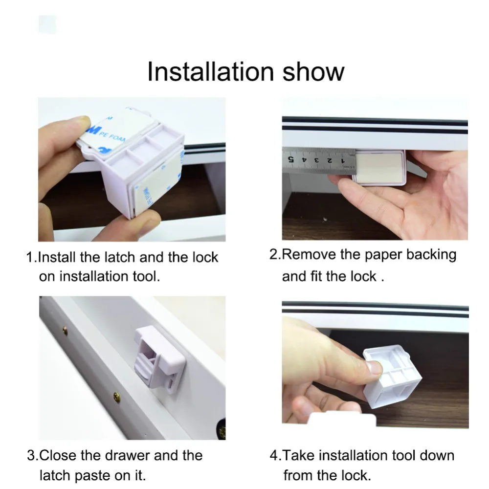 magnetic drawer lock (6)