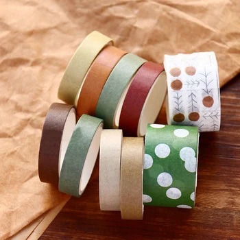 10Pcs/Lot Cute Ins Style Solid Color Washi Tape Set Decorative Kawaii Masking Tape Journal Stationery Stickers DIY Scrapbooking
10Pcs/Lot Cute Ins Style Solid Color Washi Tape Set Decorative Kawaii Masking Tape Journal Stationery Stickers DIY Scrapbooking