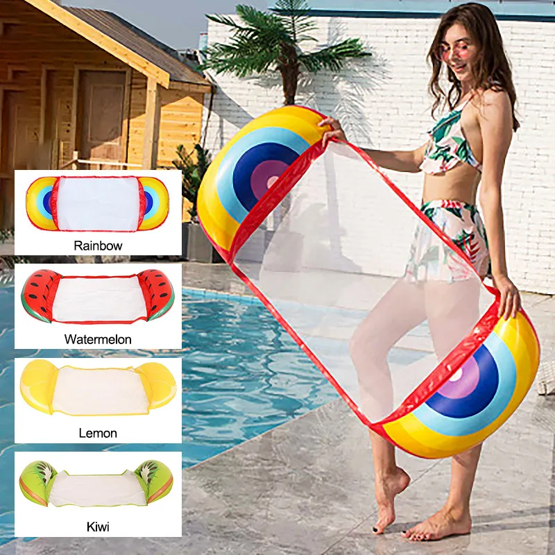 Summer Inflatable Floating Row Foldable Swimming Pool Fruit Chair Swim Row Raft Hammock Water Sport Mattress Pool Party Toys
Summer Inflatable Floating Row Foldable Swimming Pool Fruit Chair Swim Row Raft Hammock Water Sport Mattress Pool Party Toys