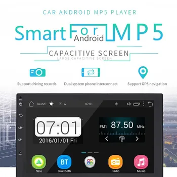 Car Radio Player HD 7" Autoradio Multimedia Player Touch Screen Auto Audio Car Stereo MP5 Car Rear View Camera GPS Navigation
Car Radio Player HD 7" Autoradio Multimedia Player Touch Screen Auto Audio Car Stereo MP5 Car Rear View Camera GPS Navigation