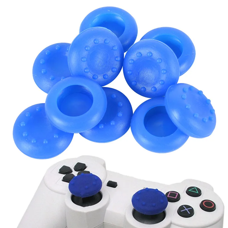 10pcs/lot For PS3 PS4 XBOX 360 Rubber Silicone Cap Analog Controller Cover Thumb Stick Grip | Электроника