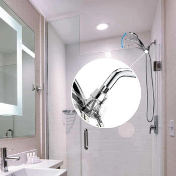 Handheld Shower Head with Hose, 5 Spray Setting Hand Held Shower Head with Pause Switch, High Pressure Shower Head, 60 inch Extr
Handheld Shower Head with Hose, 5 Spray Setting Hand Held Shower Head with Pause Switch, High Pressure Shower Head, 60 inch Extr