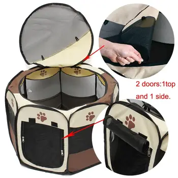 Pets Supplies Tent Exercise Tent Fence Dog Foldable Playpen Soft Cage Crate Kennel
Pets Supplies Tent Exercise Tent Fence Dog Foldable Playpen Soft Cage Crate Kennel