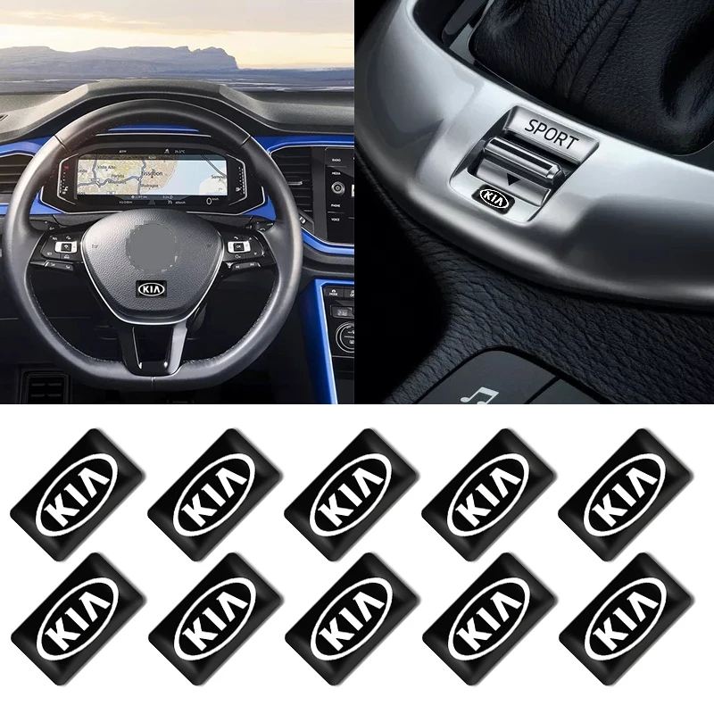 10pc Car Styling Small Decorative Car Sticker Logo Decals Emblem Badge for KIA Cerato Sportage R K2 K3 K5 RIO 3 4 Sorento
10pc Car Styling Small Decorative Car Sticker Logo Decals Emblem Badge for KIA Cerato Sportage R K2 K3 K5 RIO 3 4 Sorento